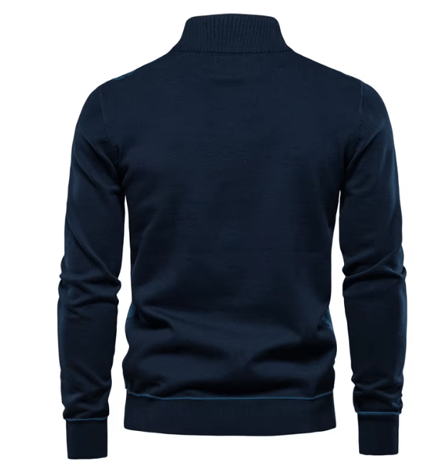Sander | Pull homme à demi-zip