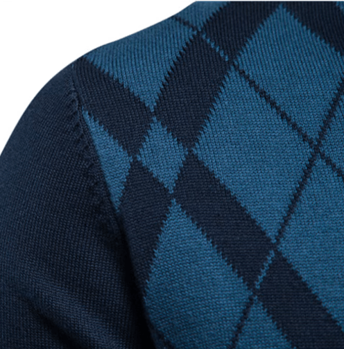 Sander | Pull homme à demi-zip