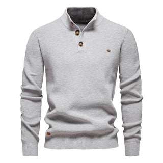 Michiel | Pull pour hommes avec motif de boutons