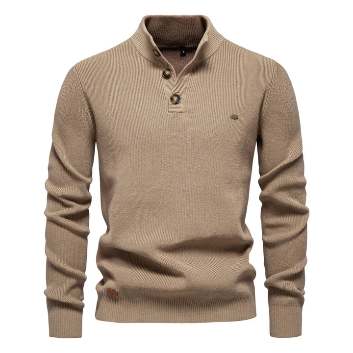 Michiel | Pull pour hommes avec motif de boutons