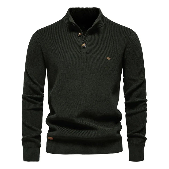 Michiel | Pull pour hommes avec motif de boutons