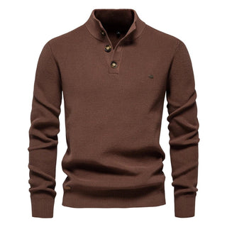 Michiel | Pull pour hommes avec motif de boutons