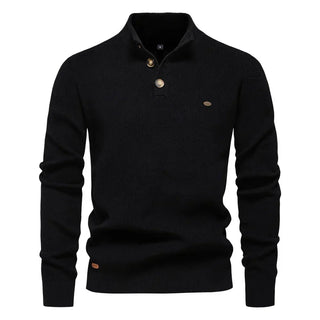 Michiel | Pull pour hommes avec motif de boutons