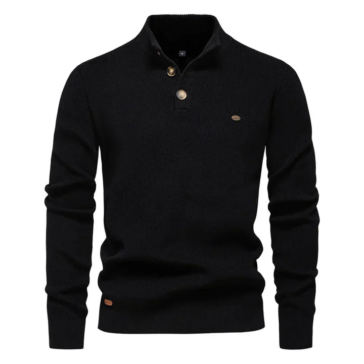 Michiel | Pull pour hommes avec motif de boutons
