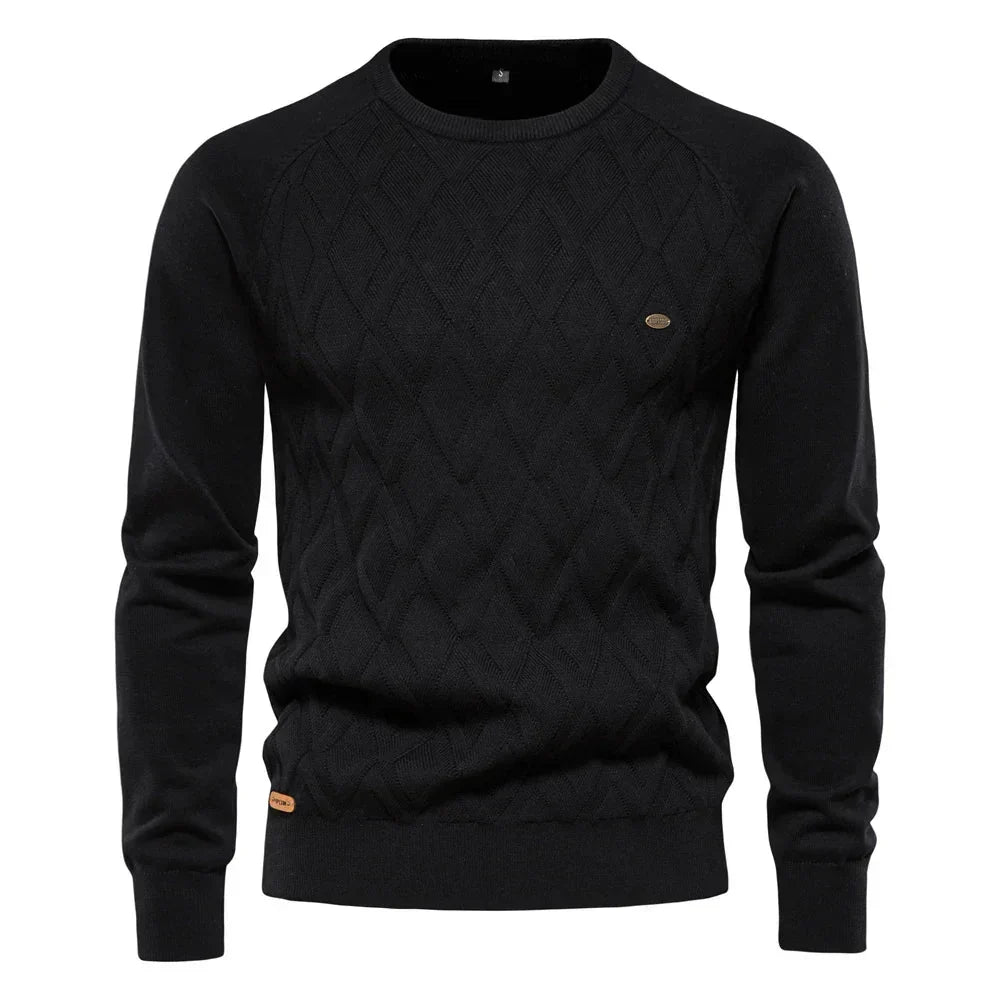 Daniel | Pull homme à motif écossais