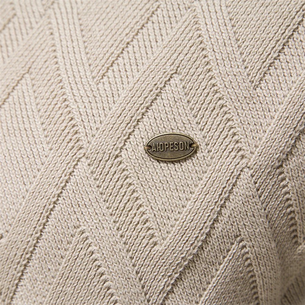 Daniel | Pull homme à motif écossais