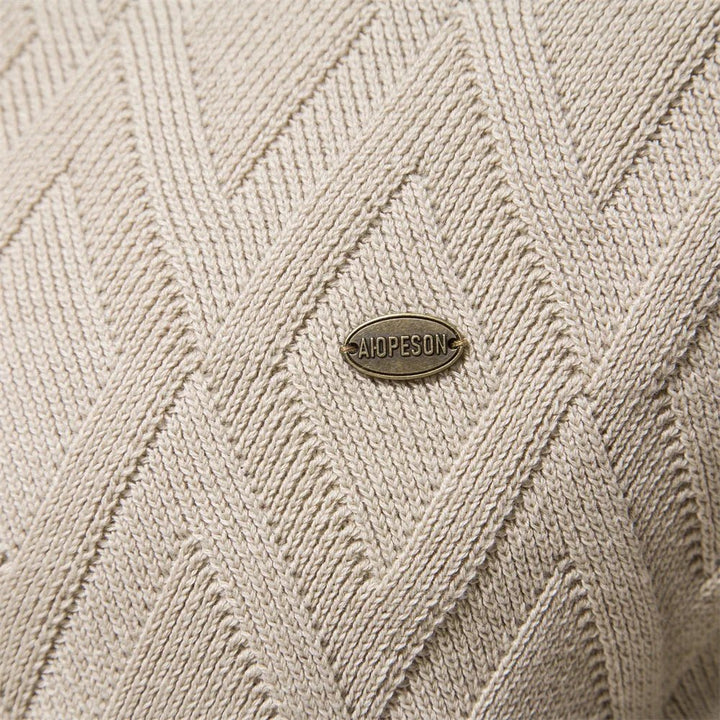 Daniel | Pull homme à motif écossais