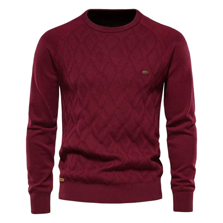Daniel | Pull homme à motif écossais