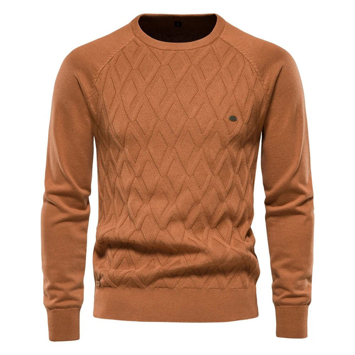 Daniel | Pull homme à motif écossais