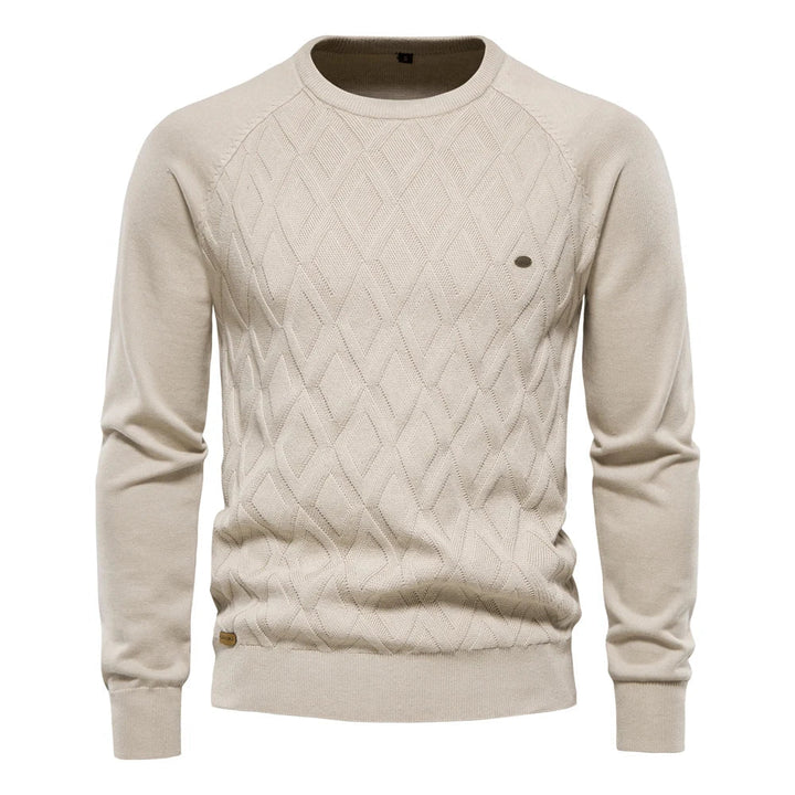 Daniel | Pull homme à motif écossais