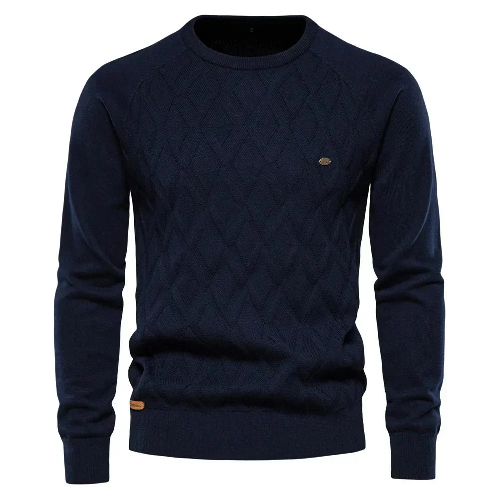 Daniel | Pull homme à motif écossais