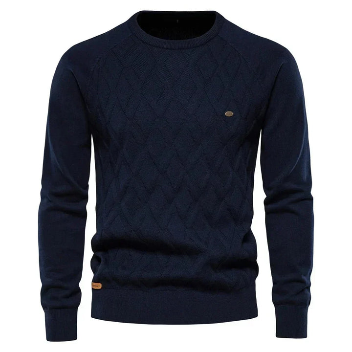 Daniel | Pull homme à motif écossais