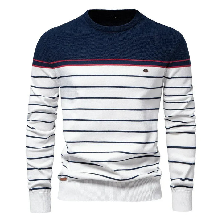 Sebastian | Pull pour hommes avec design rayé