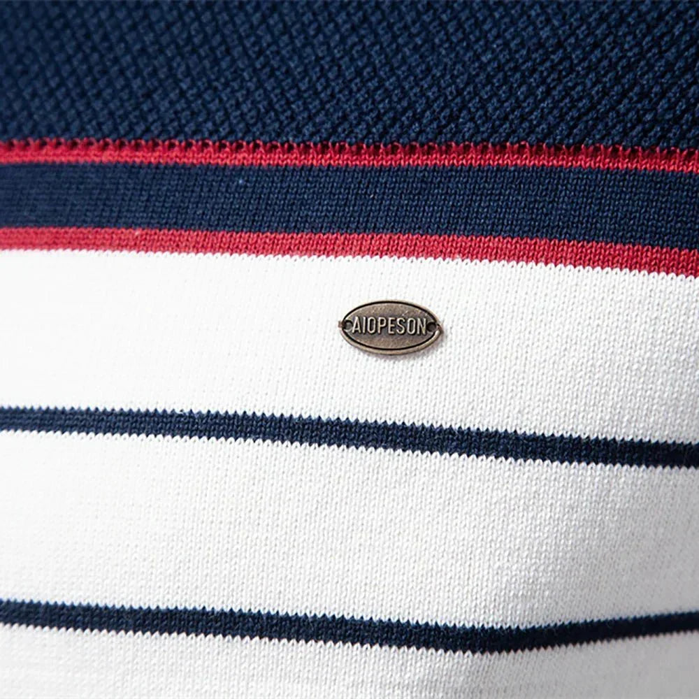 Sebastian | Pull pour hommes avec design rayé