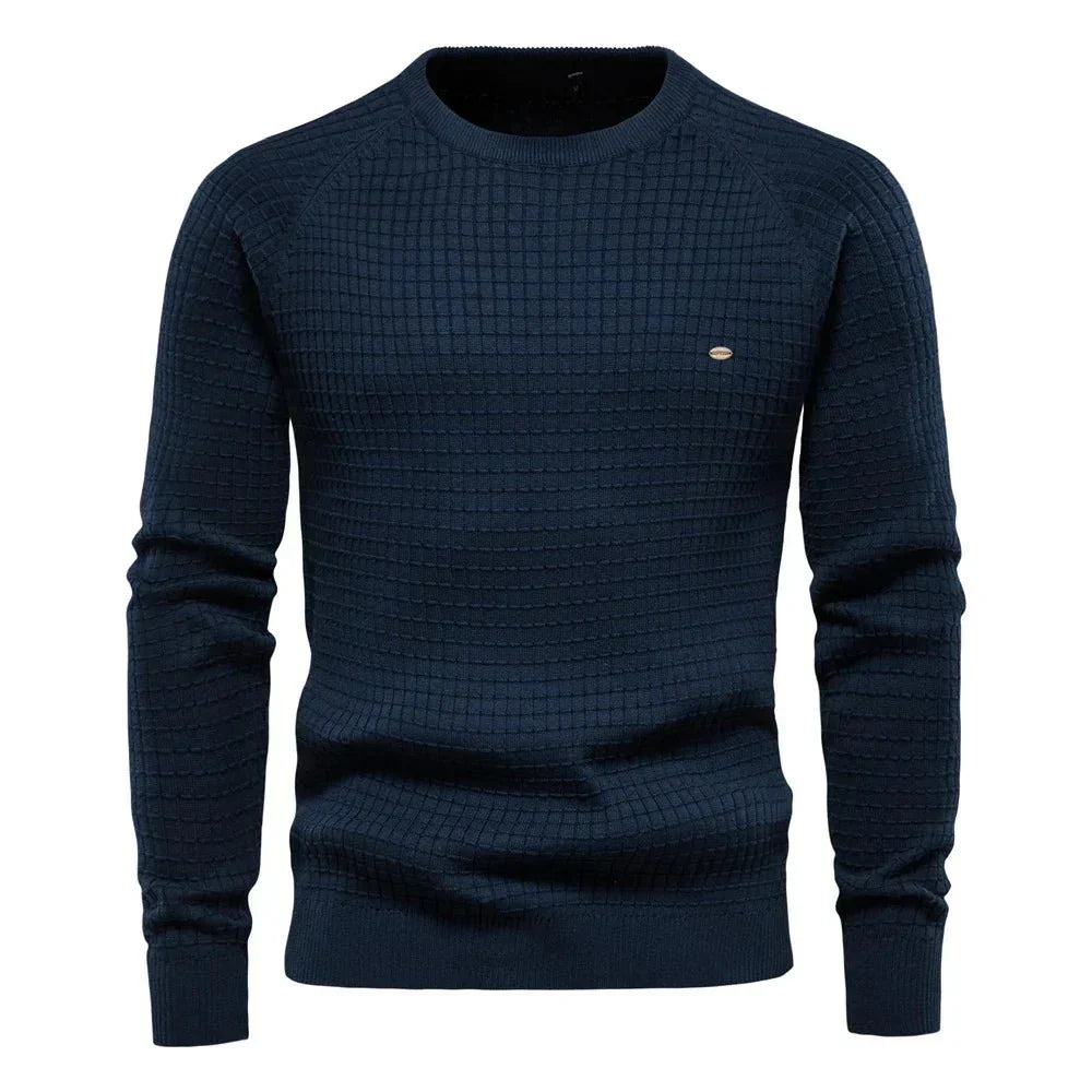 Vincent | Pull pour hommes avec motif en losanges