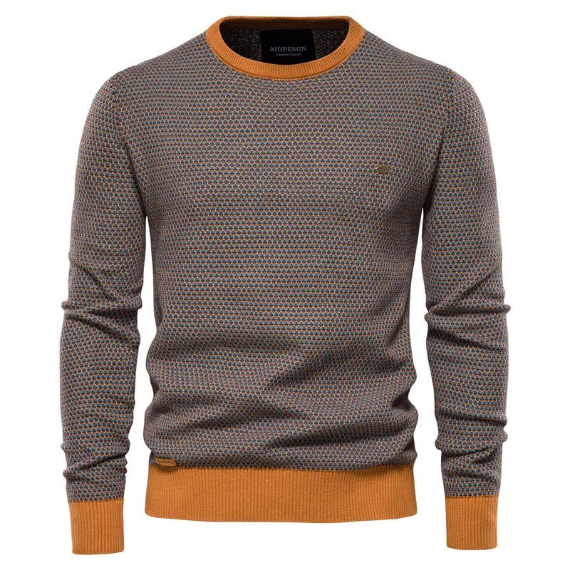 Julius | Pull pour hommes avec motif losanges