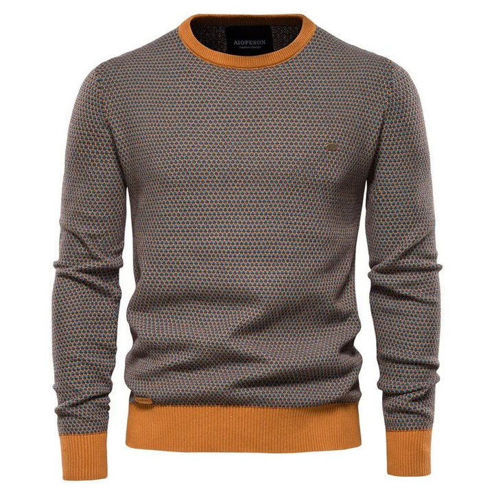 Julius | Pull pour hommes avec motif losanges