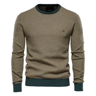 Julius | Pull pour hommes avec motif losanges