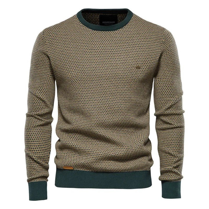 Julius | Pull pour hommes avec motif losanges