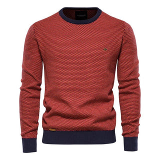 Julius | Pull pour hommes avec motif losanges
