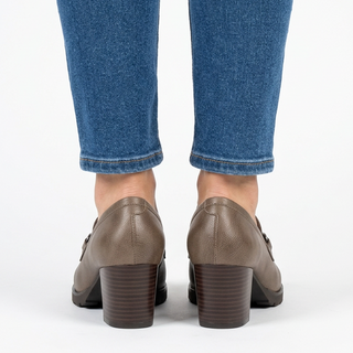 Veronica - Mocassin confortable avec talon