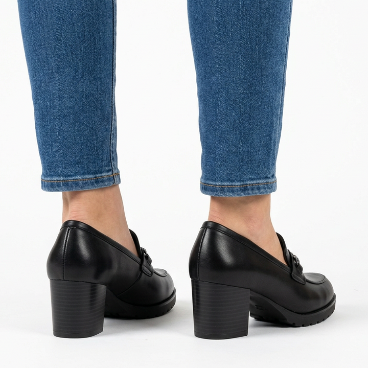 Veronica - Mocassin confortable avec talon