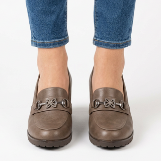 Veronica - Mocassin confortable avec talon