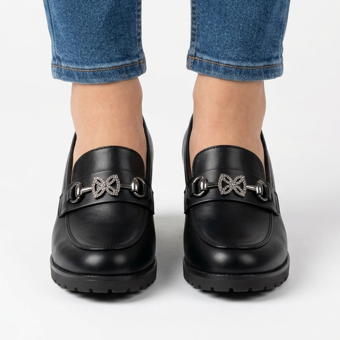 Veronica - Mocassin confortable avec talon