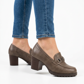 Veronica - Mocassin confortable avec talon