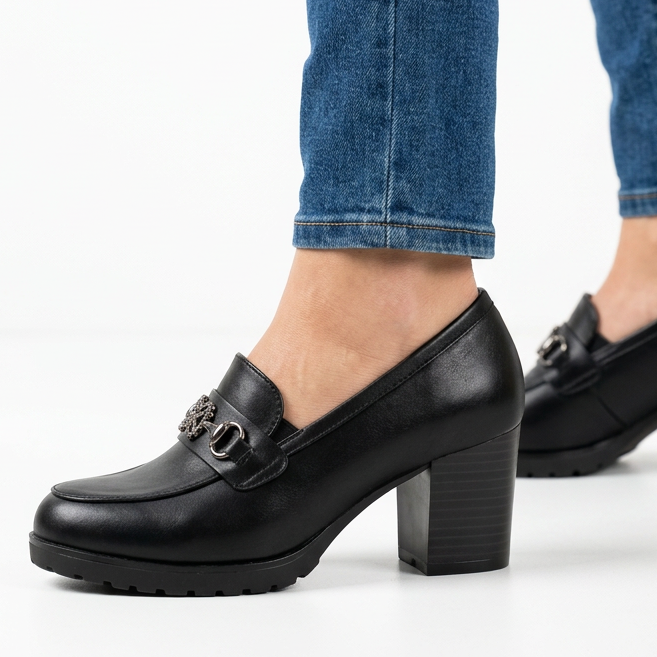 Veronica - Mocassin confortable avec talon
