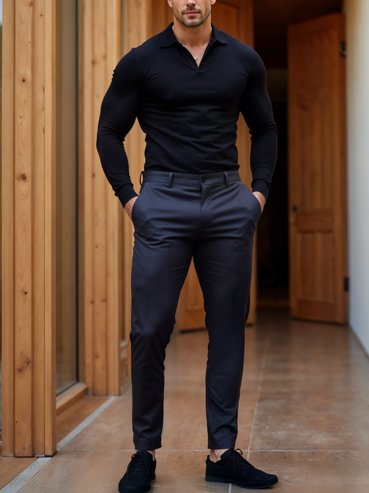 BRYNOUVELLE | PANTALONS STRETCH POUR HOMMES