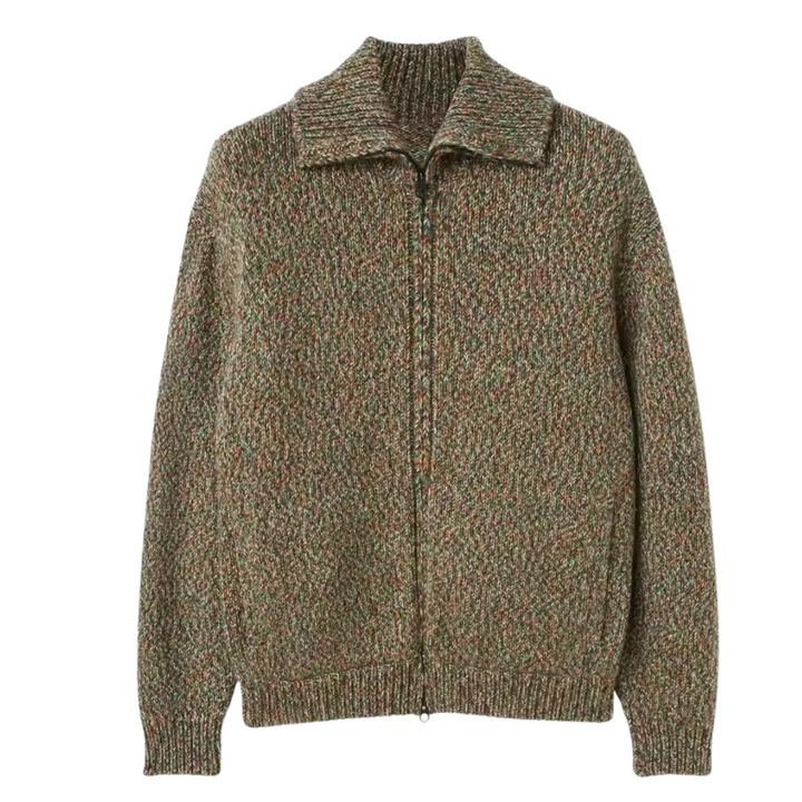BRYNOUVELLE | BOMBER ZIPPÉ EN LAINE D&