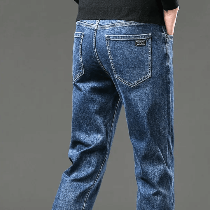 BRYNOUVELLE | PANTALON EN DENIM THERMIQUE