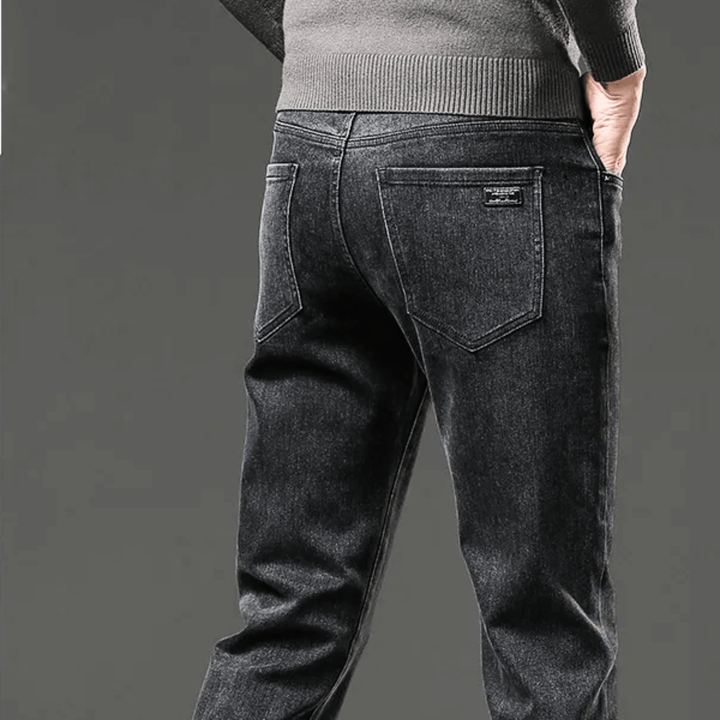 BRYNOUVELLE | PANTALON EN DENIM THERMIQUE