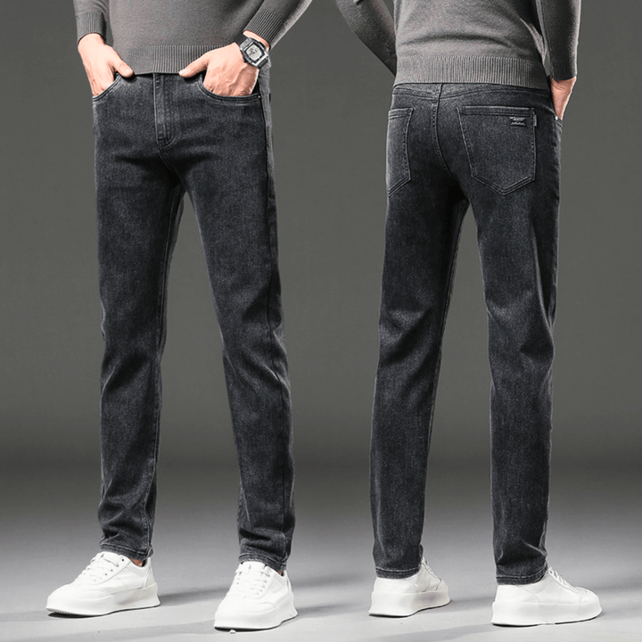BRYNOUVELLE | PANTALON EN DENIM THERMIQUE
