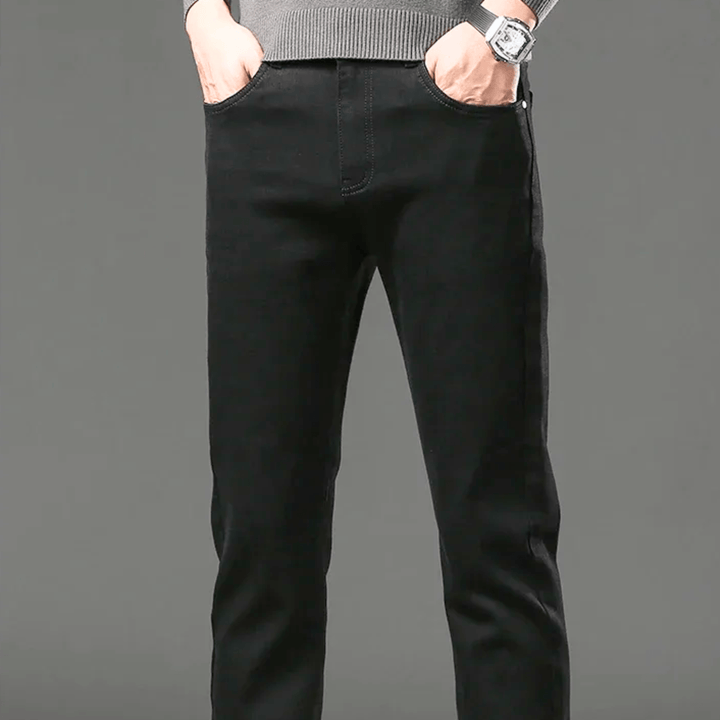 BRYNOUVELLE | PANTALON EN DENIM THERMIQUE