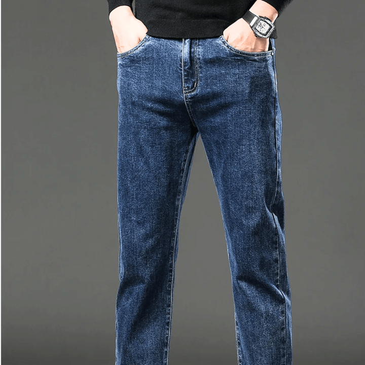 BRYNOUVELLE | PANTALON EN DENIM THERMIQUE