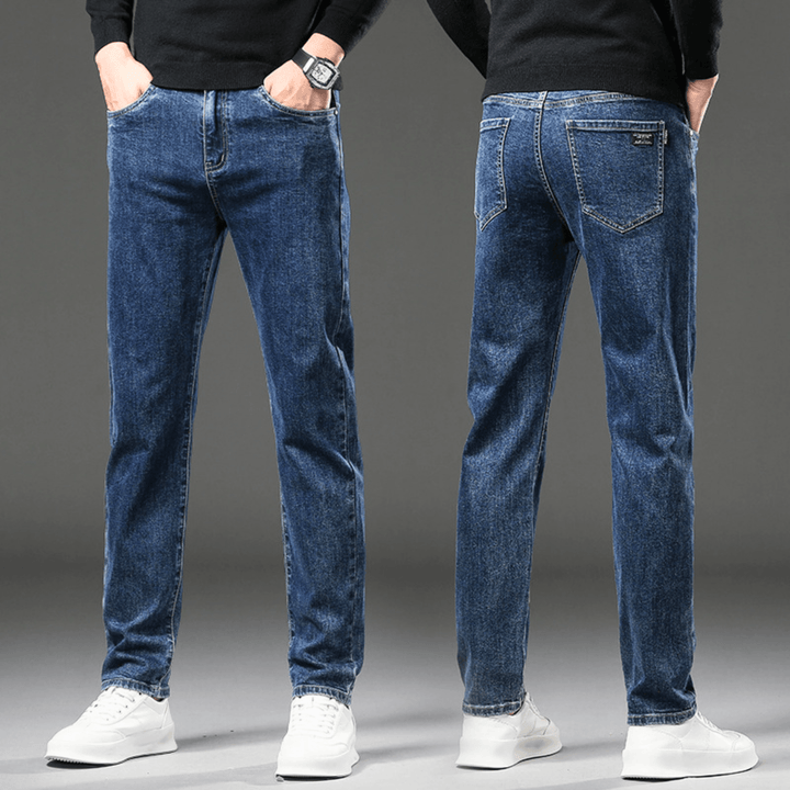 BRYNOUVELLE | PANTALON EN DENIM THERMIQUE