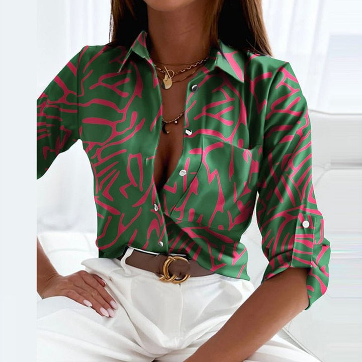 BRYNOUVELLE | Blouse Élégante avec Col Emmy