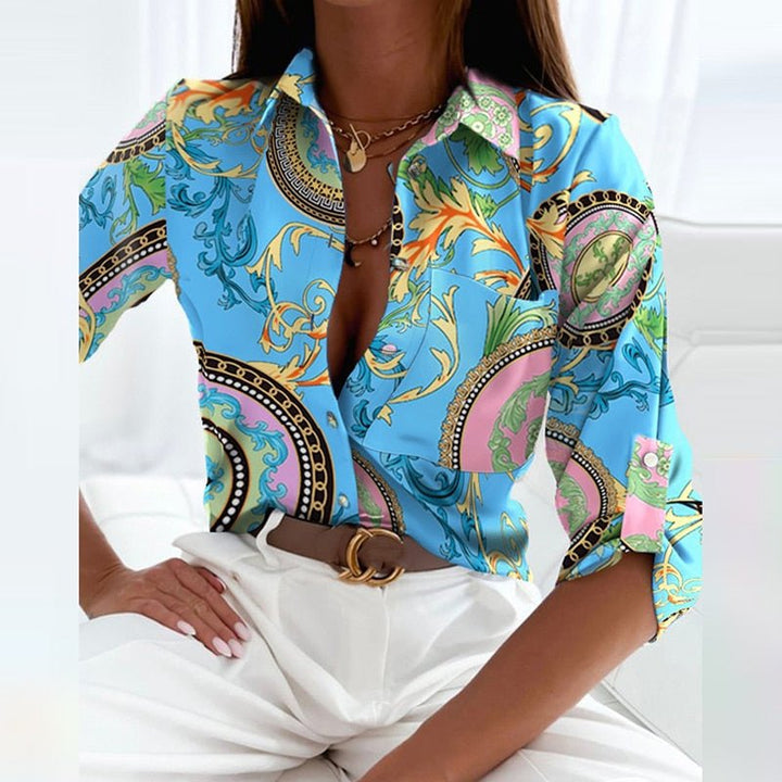 BRYNOUVELLE | Blouse Élégante avec Col Emmy